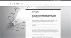 Desktop Screenshot of iuventa.de